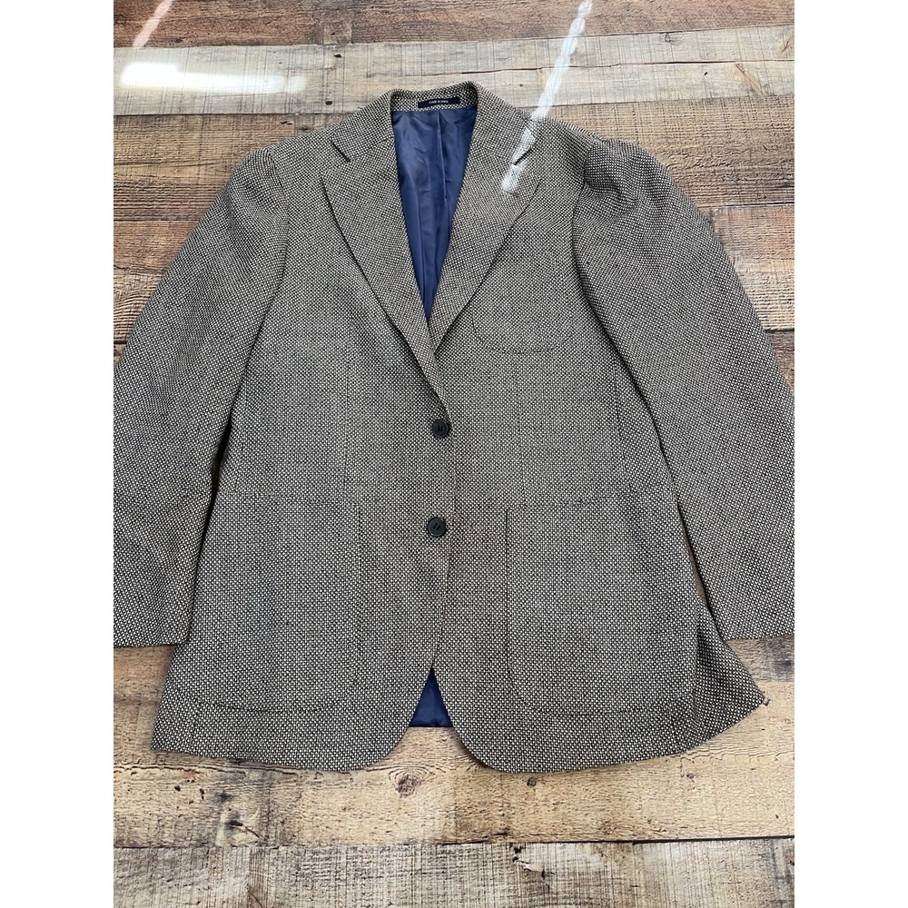 Men's Suit Supply Wool Hudson FL‎ INT Blazer Carlo Barbera(2094)